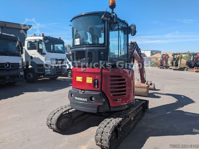 รถขุดขนาดเล็ก YANMAR VIO 33 - 6 / POWERTILT / 3 Löffel / D-Maschine