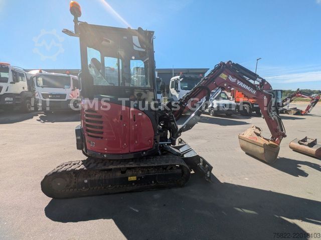 รถขุดขนาดเล็ก YANMAR VIO 33 - 6 / POWERTILT / 3 Löffel / D-Maschine