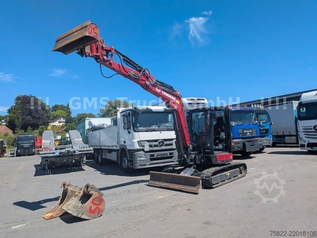 รถขุดขนาดเล็ก YANMAR VIO 50 - 6B / POWERTILT / 3 Löffel / D-Masch