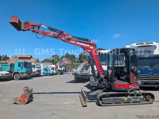 รถขุดขนาดเล็ก YANMAR VIO 50 - 6B / POWERTILT / 3 Löffel / D-Masch