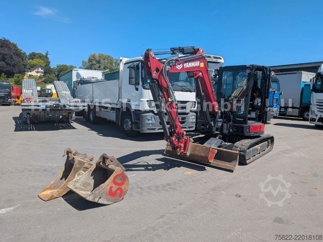 รถขุดขนาดเล็ก YANMAR VIO 50 - 6B / POWERTILT / 3 Löffel / D-Masch