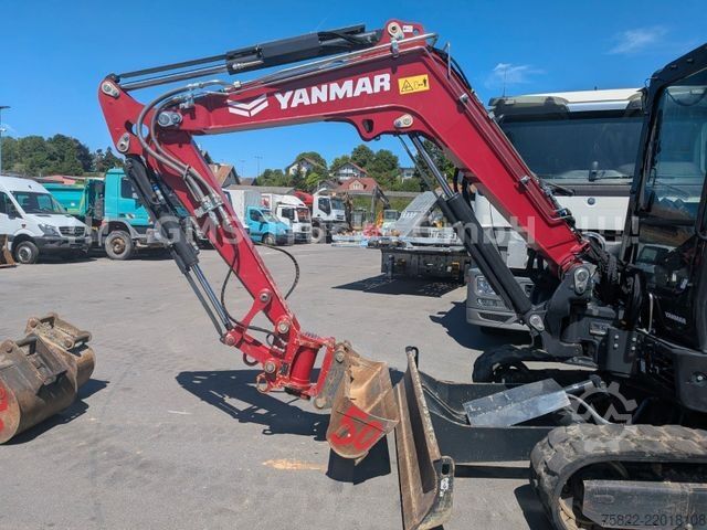 รถขุดขนาดเล็ก YANMAR VIO 50 - 6B / POWERTILT / 3 Löffel / D-Masch