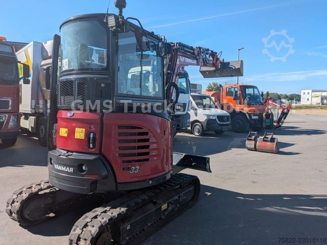 รถขุดขนาดเล็ก YANMAR VIO 33 - 6 / POWERTILT / 3 Löffel / D-Maschine