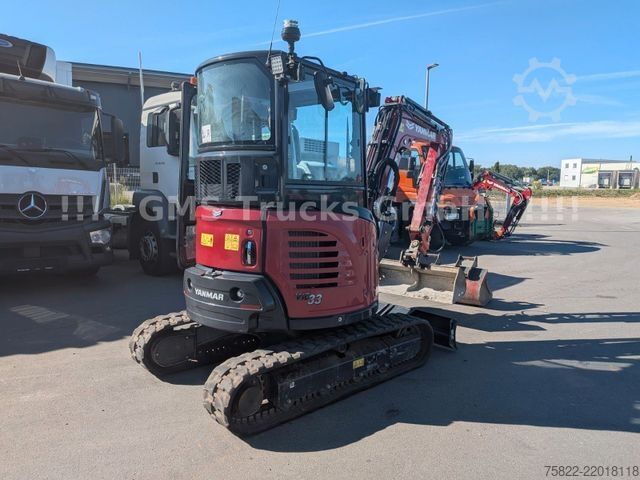 รถขุดขนาดเล็ก YANMAR VIO 33 - 6 / POWERTILT / 3 Löffel / D-Maschine