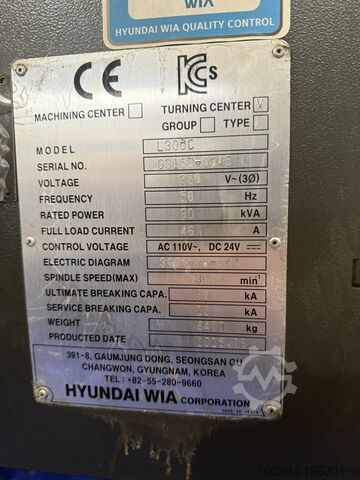 CNC rennibekkur Hyundai Wia L300C