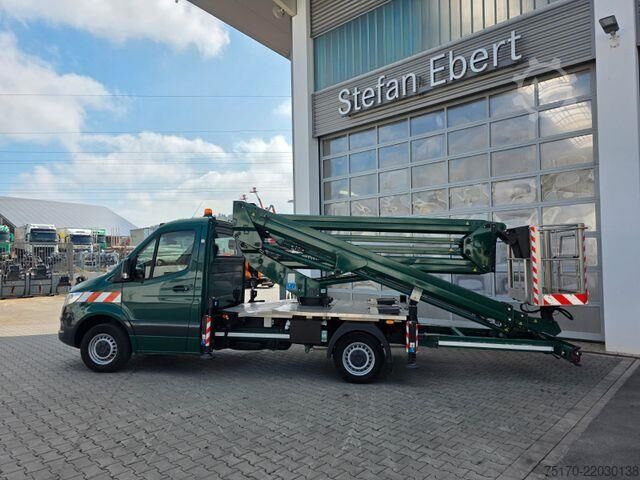 Lastbilsmonterad arbetsplattform Mercedes-Benz Sprinter 314 Hubsteiger