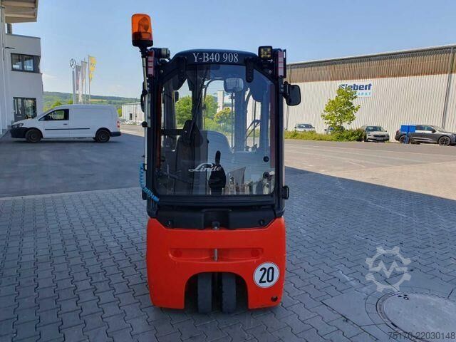 Gaffeltruck Linde E14 - 01 / Triplex: 4.10m! / SS / nur 1.003h!