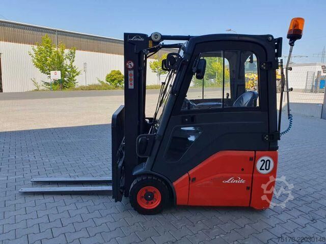 Gaffeltruck Linde E14 - 01 / Triplex: 4.10m! / SS / nur 1.003h!