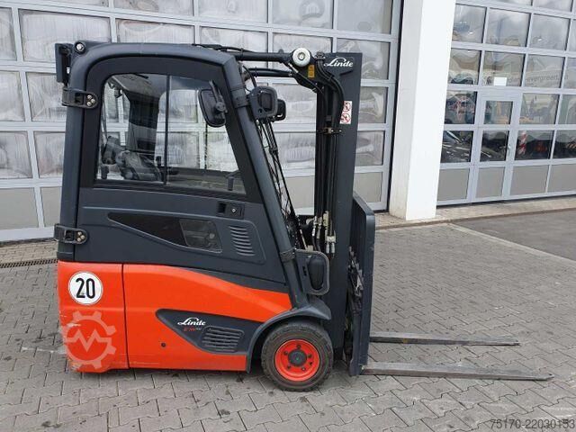 Vysokozdvižný vozík Linde E14 - 02 / Triplex: 4.00m! / SS / nur 1.777h!