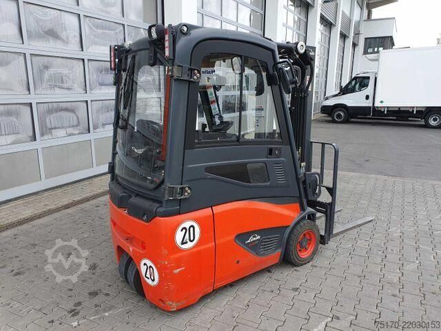 Vysokozdvižný vozík Linde E14 - 02 / Triplex: 4.00m! / SS / nur 1.777h!