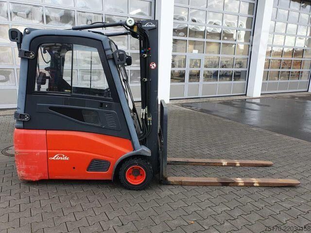 Vysokozdvižný vozík Linde E18 - 01 / Triplex: 4.50m! / SS / nur 5.672h!