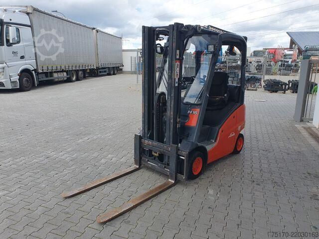 Vysokozdvižný vozík Linde H16 T-01 / 4,6m / nur: 3.260h / Gas / SS