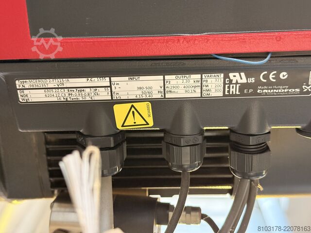 Pumpe Grundfos MGE90LD 2-FT115 IA