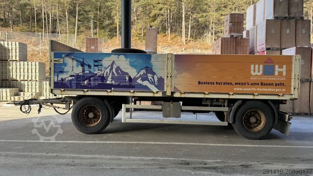 Otvorena prikolica OBERMAIER OD2-L180L Baustoff Pritsche Bj 2008