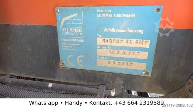 Smećarski kamion MAN TGS 28.400 6x2-4 EEV Hydrodrive 2012