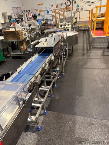 Flow-innpakning Fuji Packaging / Loma Systems Complete Packing Line for Muffins / Cake