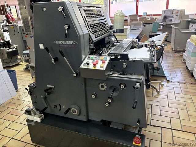 μηχανή εκτύπωσης όφσετ Heidelberg PM-GTO-52-1