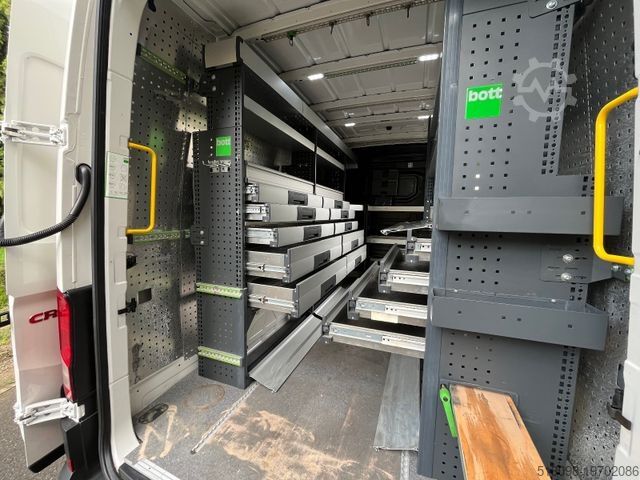 Kastenwagen hoch VOLKSWAGEN CRAFTER 2.0 TDI BOTT REGALS. STANDHZG. NAVI PDC