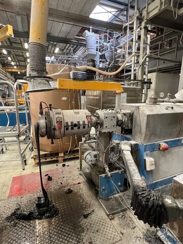 混炼机 + 侧进料器 + 投料系统 Krauss Maffei Berstorff KMC 85/2