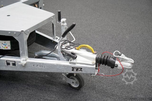 Baumaschinenanhänger Ifor Williams GX126 TRIDEM | RAMPE 366X184CM 3500KG BAUMASCHINENANHÄNGER