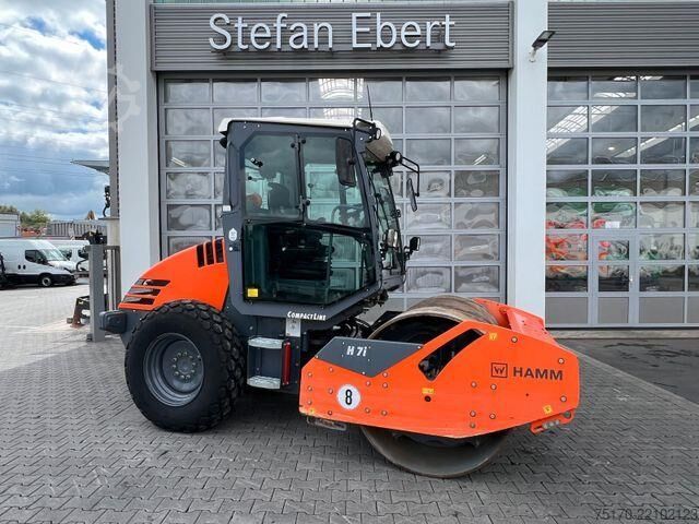 Rodillo simple Hamm H 7i / Walzenzug / nur 457h / 2018 / Klima