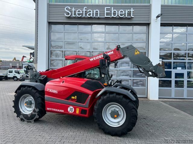 Cargador Weidemann T7035 / nur 446h / Manitou-Aufnahme / 122PS!!
