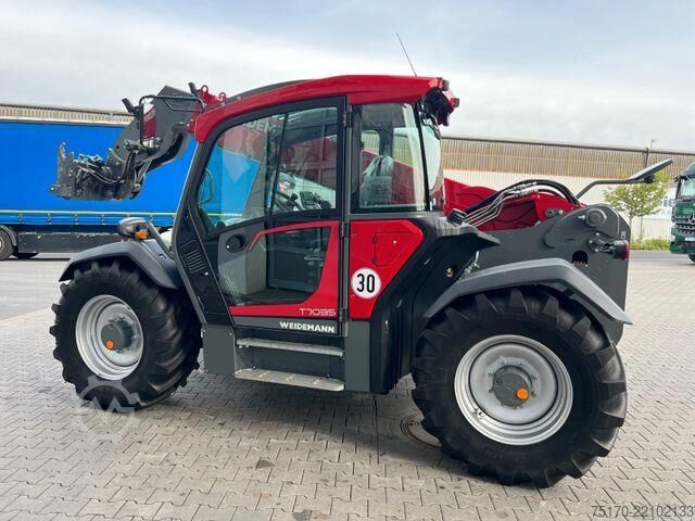 Cargador Weidemann T7035 / nur 446h / Manitou-Aufnahme / 122PS!!