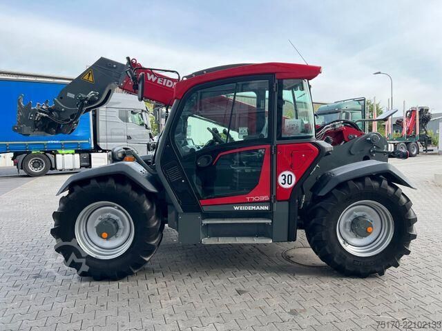 Cargador Weidemann T7035 / nur 446h / Manitou-Aufnahme / 122PS!!