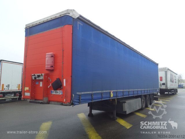 Auflieger mit Pritsche & Plane Schmitz Cargobull Semitrailer Curtainsider Standard