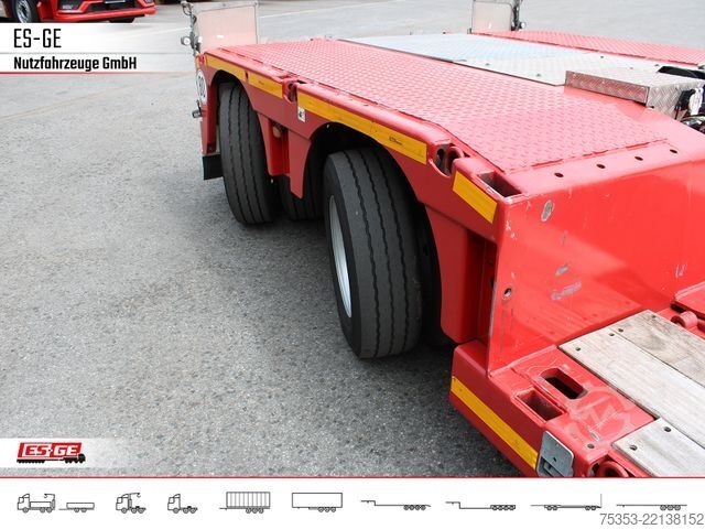 Lavt bygger sættevogn FAYMONVILLE MAX510 Tiefbett 2x10 t