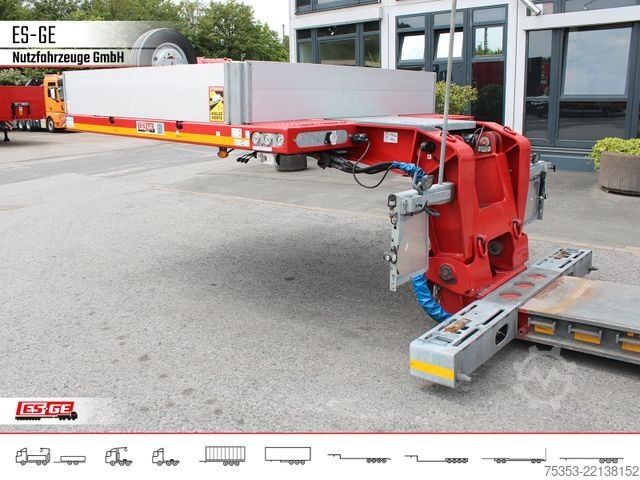 Lavt bygger sættevogn FAYMONVILLE MAX510 Tiefbett 2x10 t