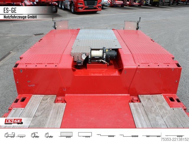 Lavt bygger sættevogn FAYMONVILLE MAX510 Tiefbett 2x10 t