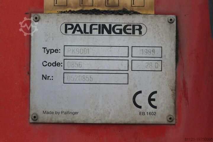 Wywrotka z dźwigiem DAF LF 230 | PALFINGER PK9001 | Remote Control | 92...