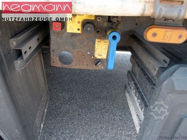 Open semitrailer with tarp SCHMITZ CARGOBULL SCS 24/L-13.62 EB, Palettenk., LASI, Liftachse