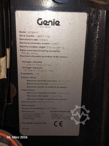 Saksinostin Genie GS-3369 RT OR
