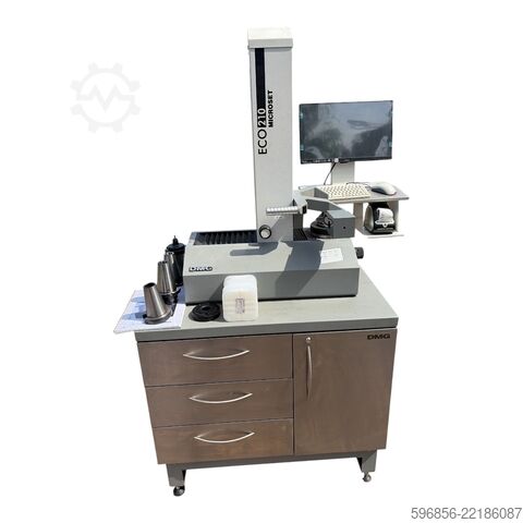 DMG Microset ECO 210 – Forinnstillingsapparat for måleverktøy med datamaskin DMG Microset ECO 210 – Presetter narzędzi pomiarowych z komputerem DMG Microset ECO 210 – Presetter narzędzi pomiarowych z komputerem