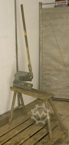 Hand lever shears Mubea Schnittlänge 180 mm