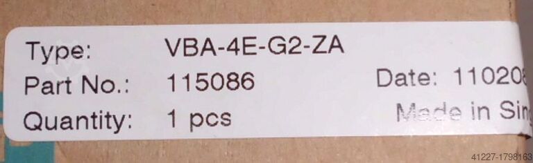 Módulo de sensor Pepperl Fuchs VBA-4E-G2-ZA