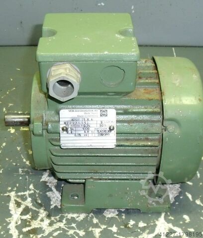 Elektromotor 0,25 kW 1370 U/min VEM KPER71K4