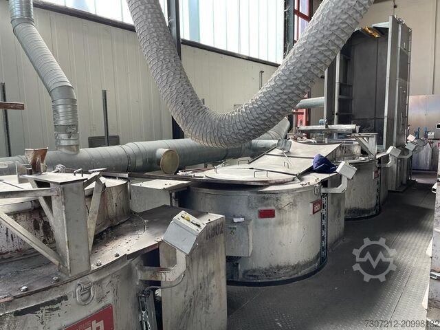 Druskos vonios grūdinimo įrenginys Industrieofenbau Aue GmbH Salzbad Härteanlage