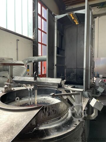 Druskos vonios grūdinimo įrenginys Industrieofenbau Aue GmbH Salzbad Härteanlage