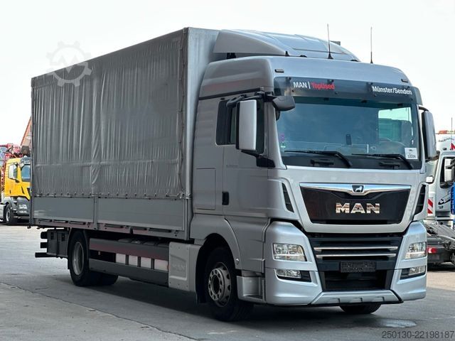 Xe tải thùng bạt sàn phẳng MAN TGX 18.430 4x2 LL Plane&Spriegl/ Retarder/ Klima