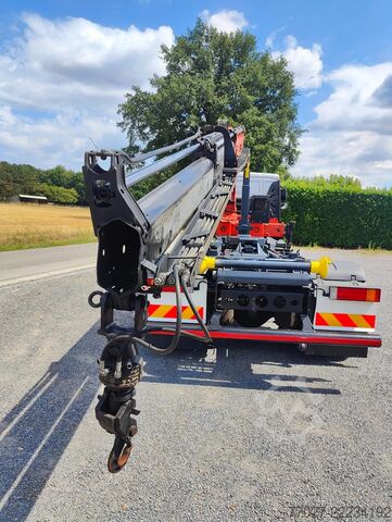 Hakenarmsystem MAN TGM 18.290 4x2 Euro 6 + Crane Palfinger PK15500