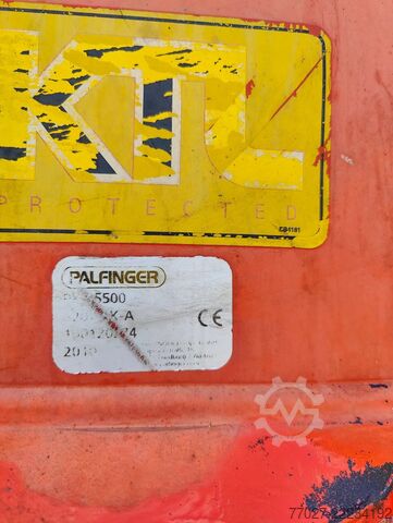 Hakenarmsystem MAN TGM 18.290 4x2 Euro 6 + Crane Palfinger PK15500