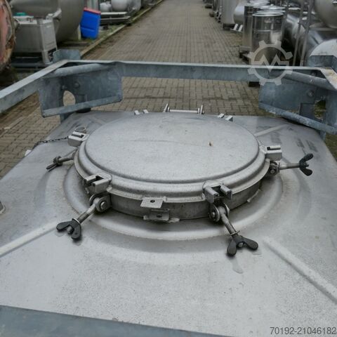 Contentor IBC de 1000 litros em V2A Blefa 9169