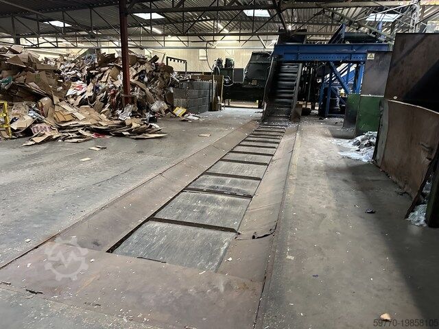 Preses Bollegraaf Bollegraf HBC 100 mit Sortierlinie