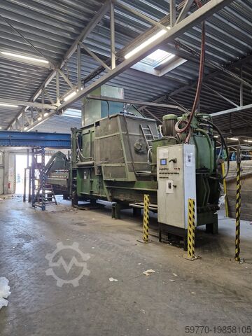 Preses Bollegraaf Bollegraf HBC 100 mit Sortierlinie