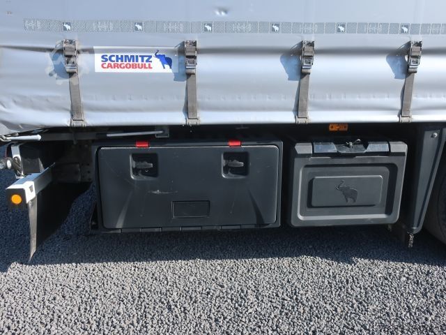 Auflieger mit Pritsche & Plane Schmitz SCS 24 Mega