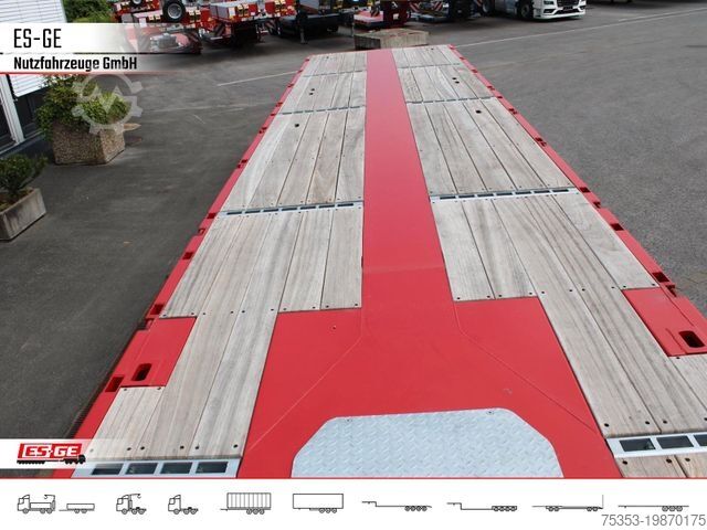Priklopnik sedeža z delovno ploščadjo FAYMONVILLE MAX Trailer MAX410 Ballastauflieger