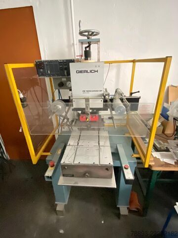 Heißprägemaschine Heißfolienprägemaschin Gierlich PE 1200-2400-2P electronic